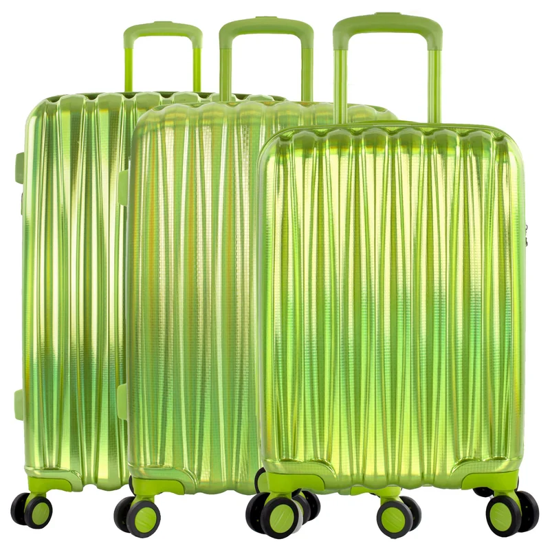 Heys Astro - Set de trolley con 4 ruedas 3 piezas L/M/S (green)