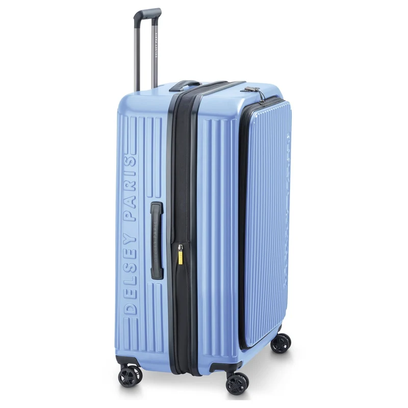Delsey Paris Securitime - Trolley de 4 ruedas L 77 cm expandible (lavendelblau)