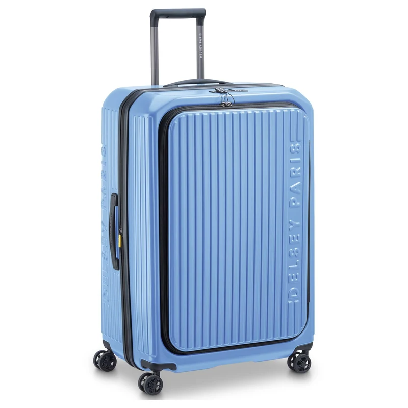 Delsey Paris Securitime - Trolley de 4 ruedas L 77 cm expandible (lavendelblau)