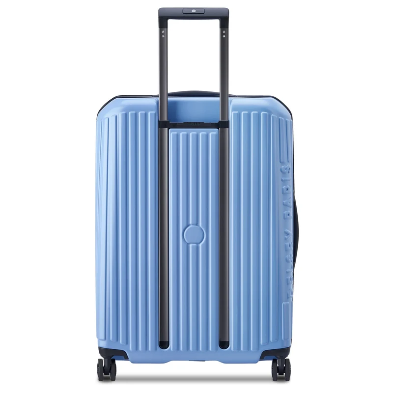 Delsey Paris Securitime - Trolley de 4 ruedas M 66 cm expandible (lavendelblau)