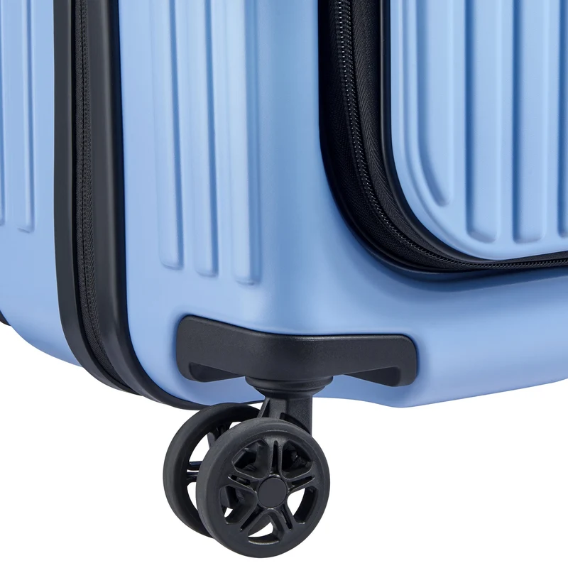 Delsey Paris Securitime - Trolley de 4 ruedas M 66 cm expandible (lavendelblau)