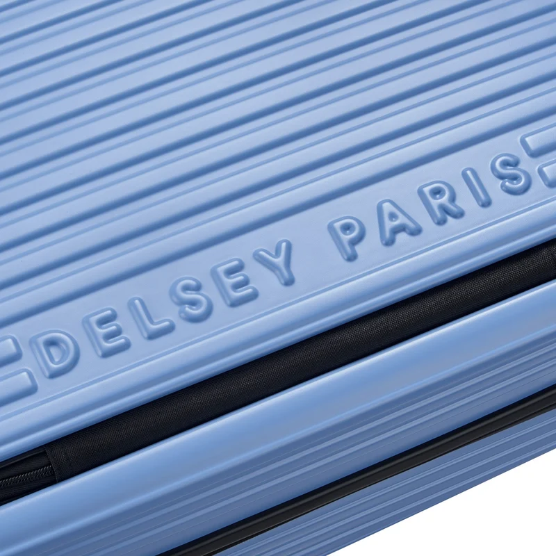 Delsey Paris Securitime - Trolley de 4 ruedas M 66 cm expandible (lavendelblau)