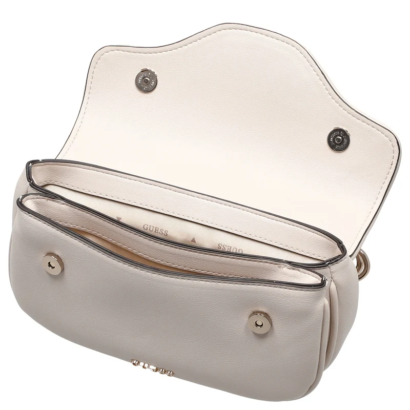 Guess Dea Crossbody - Bolso bandolera (off white)