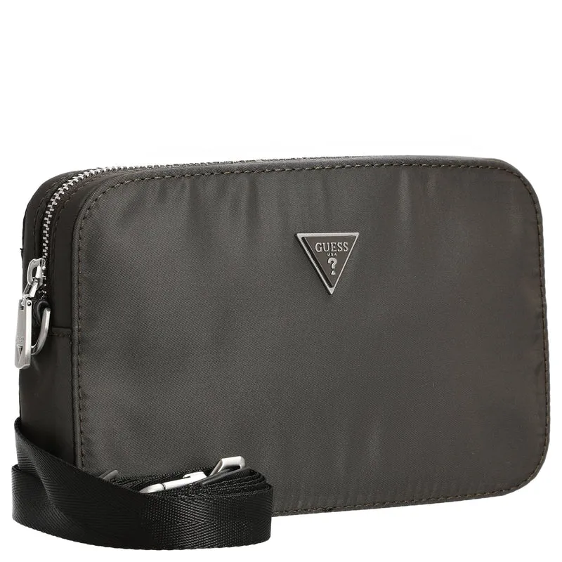 Guess Milano Camera Bag S - Bolso bandolera 22 cm (deep taupe)