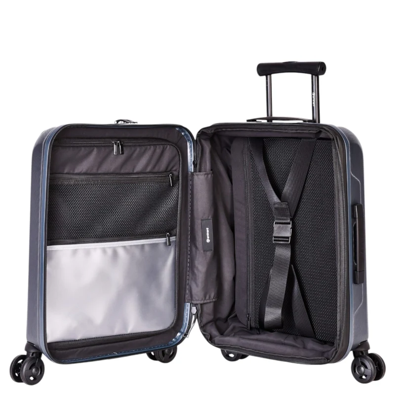 Eminent KAPSTADT BUSINESS PREMIUM - Trolley de cabina de 4 ruedas 55 cm expandible (dunkelgrau)