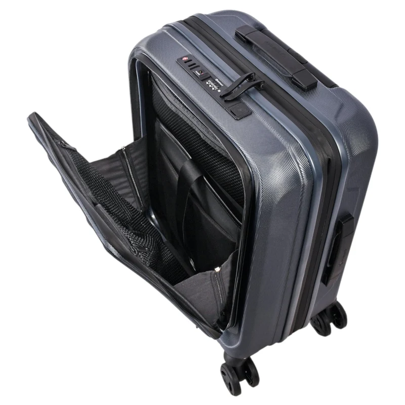 Eminent KAPSTADT BUSINESS PREMIUM - Trolley de cabina de 4 ruedas 55 cm expandible (dunkelgrau)