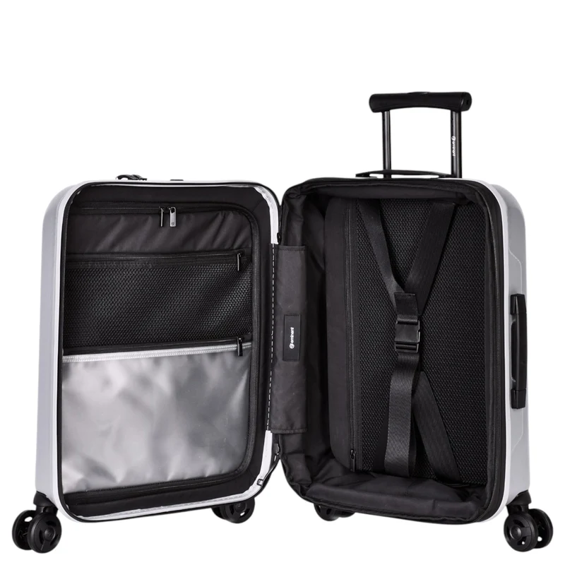 Eminent KAPSTADT BUSINESS PREMIUM - Trolley de cabina con 4 ruedas 55 cm expandible (silber)