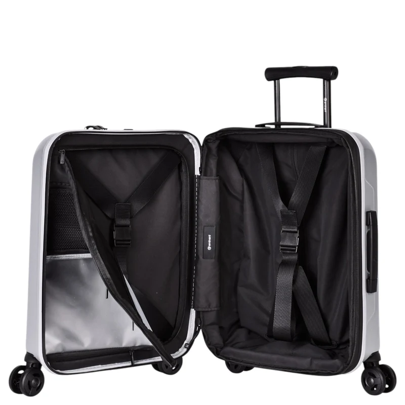 Eminent KAPSTADT BUSINESS PREMIUM - Trolley de cabina con 4 ruedas 55 cm expandible (silber)