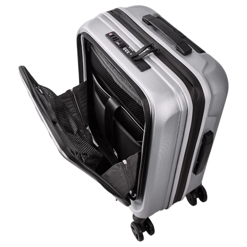 Eminent KAPSTADT BUSINESS PREMIUM - Trolley de cabina con 4 ruedas 55 cm expandible (silber)