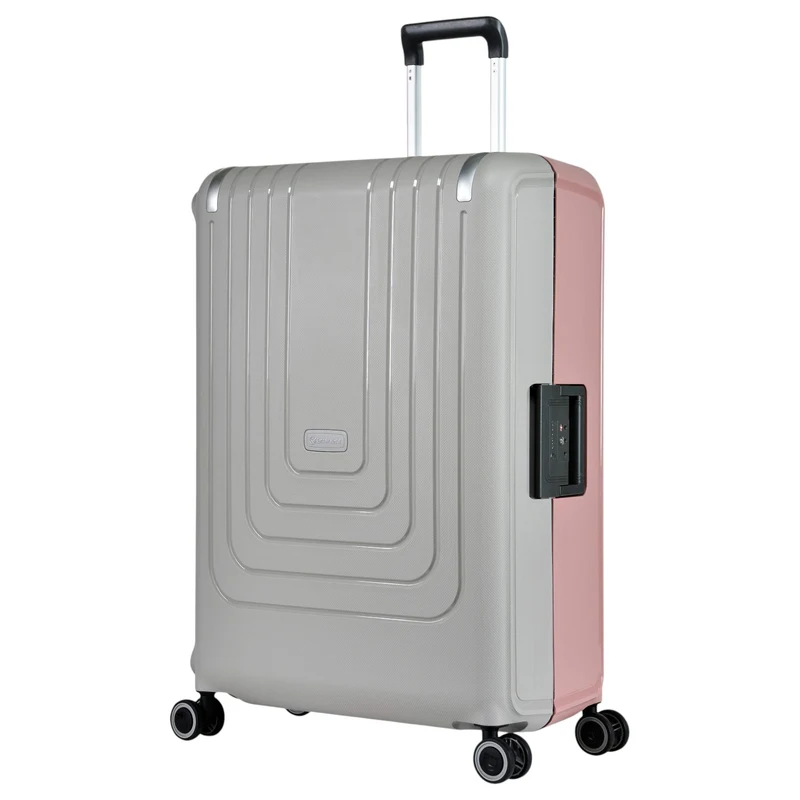Eminent VERTICA - Trolley de 4 ruedas 76 cm (grau/rosa)