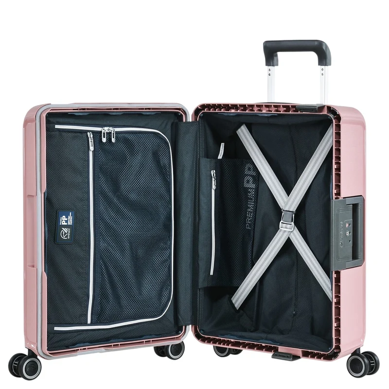 Eminent VERTICA - Trolley de cabina con 4 ruedas 55 cm (rosa)