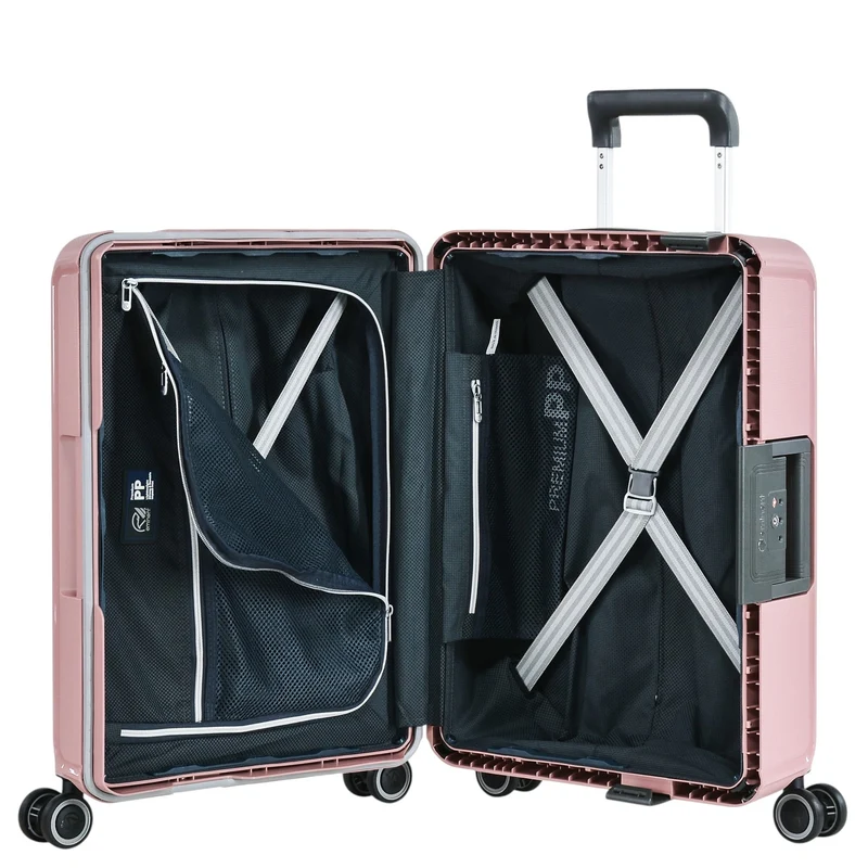 Eminent VERTICA - Trolley de cabina con 4 ruedas 55 cm (rosa)