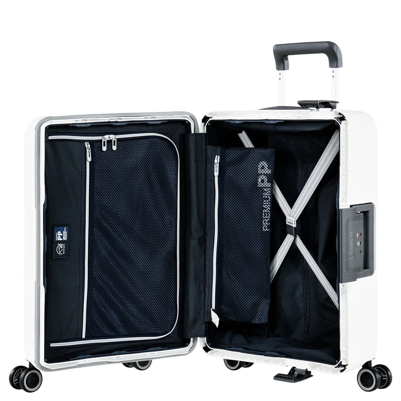 Eminent VERTICA - Trolley de cabina con 4 ruedas 55 cm (weiß)