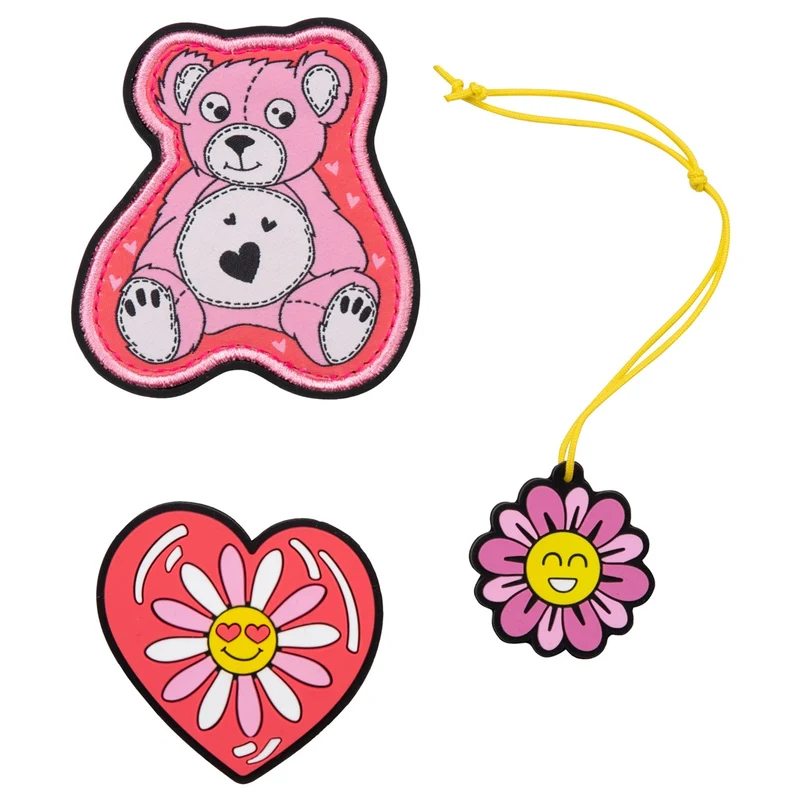 DerDieDas ErgoFlex Tiny - Mochila escolar Set 5tlg. 900g (Roses)