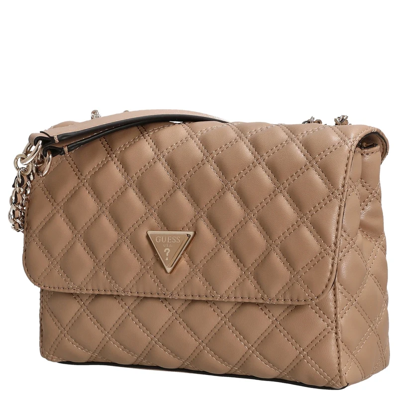 Guess Giully II 2 Compartment Convertible - Bolso bandolera 23 cm (beige)
