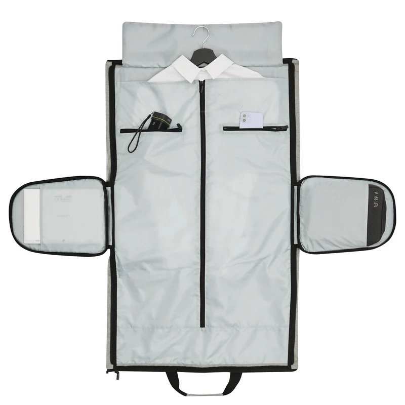 CHECK.IN Milano - Bolsa de viaje/Funda para ropa 61.5 cm (grau)