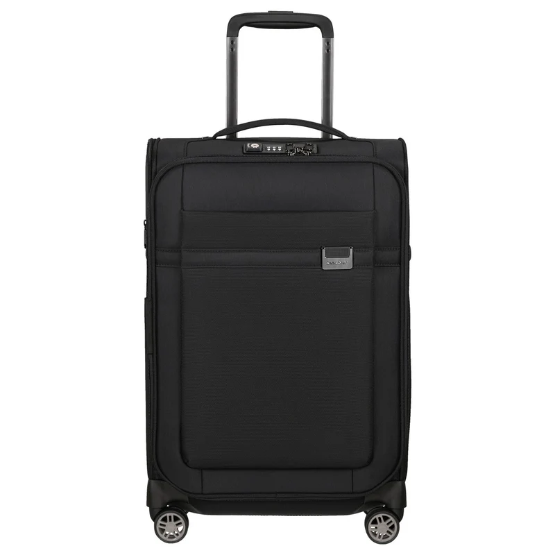 Samsonite Airea - Trolley de cabina de 4 ruedas 55 cm expandible (black)
