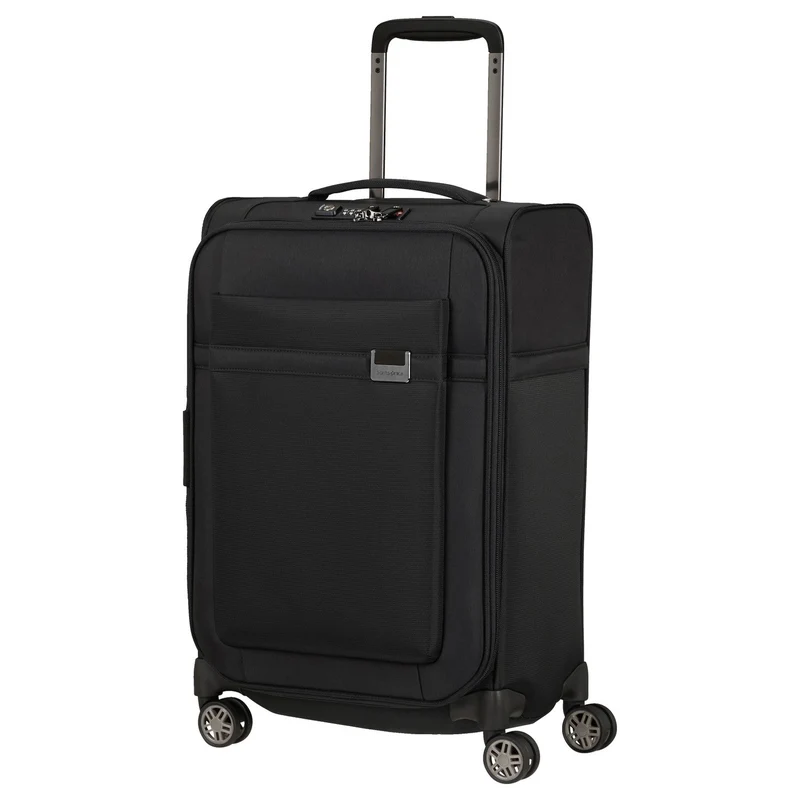 Samsonite Airea - Trolley de cabina de 4 ruedas 55 cm expandible (black)