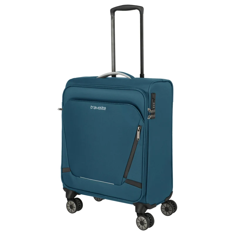 Travelite Jetpack Max - Trolley de 4 ruedas S 55 cm (petrol)