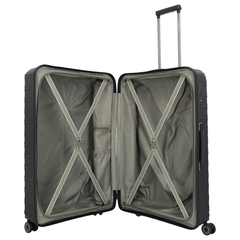 Travelite Mooby - Trolley de 4 ruedas L 77 cm (black)