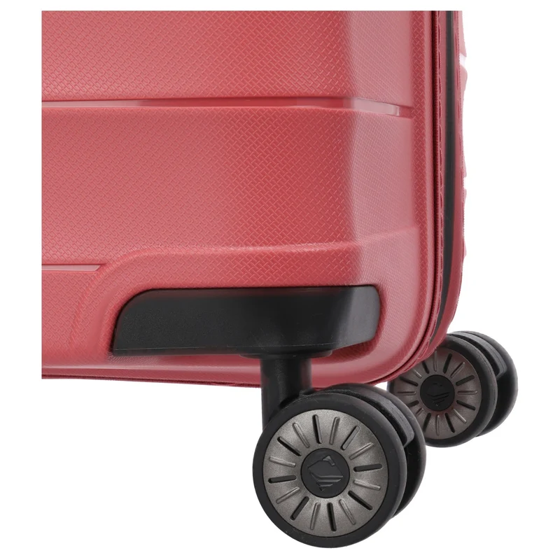 Travelite Mooby - Trolley de 4 ruedas L 77 cm (rot)