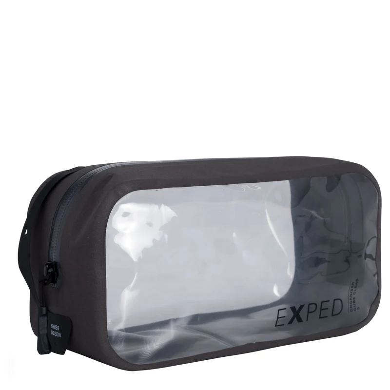 Exped Organizer Cube Clear 3 - Bolsa de compresión 23 cm (charcoal)