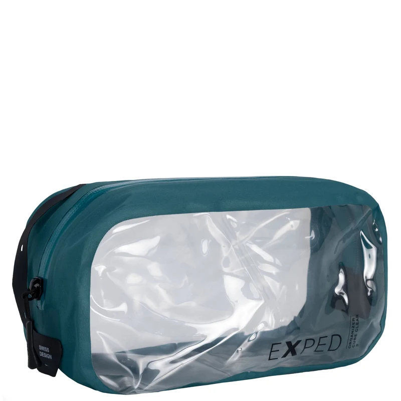 Exped Organizer Cube Clear 3 - Bolsa de compresión 23 cm (cypress)