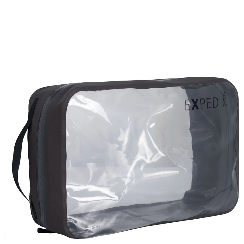 Exped Organizer Cube Clear 12 - Bolsa de compresión 36 cm (charcoal)