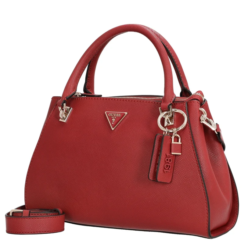 Guess Noelle II Luxury - Bolso de mano 24 cm (garnet)