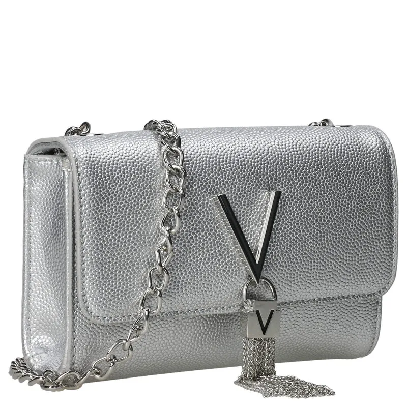 Valentino Bags Divina - Bolso bandolera 17 cm (argento)
