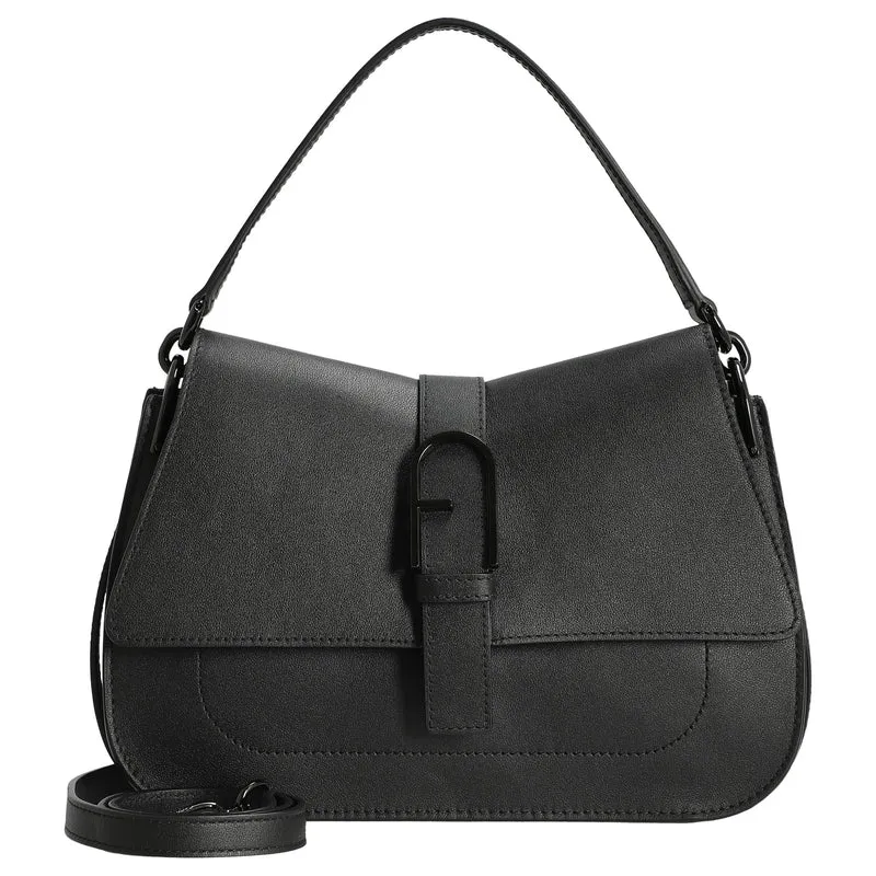 Furla Flow M - Bolso de hombro 26 cm (black)