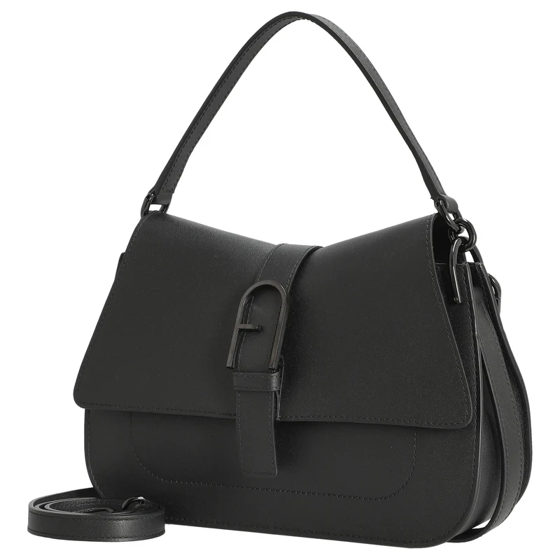 Furla Flow M - Bolso de hombro 26 cm (black)