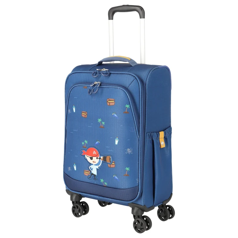 Travelite Minimover - Trolley infantil con 4 ruedas 55 cm (Pirat)