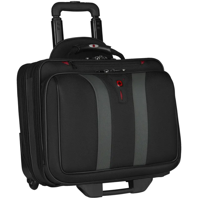 Wenger Granada 15.6" - Trolley de negocios con 2 ruedas 42 cm (black grey)