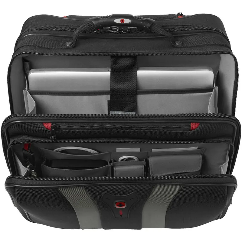 Wenger Granada 15.6" - Trolley de negocios con 2 ruedas 42 cm (black grey)