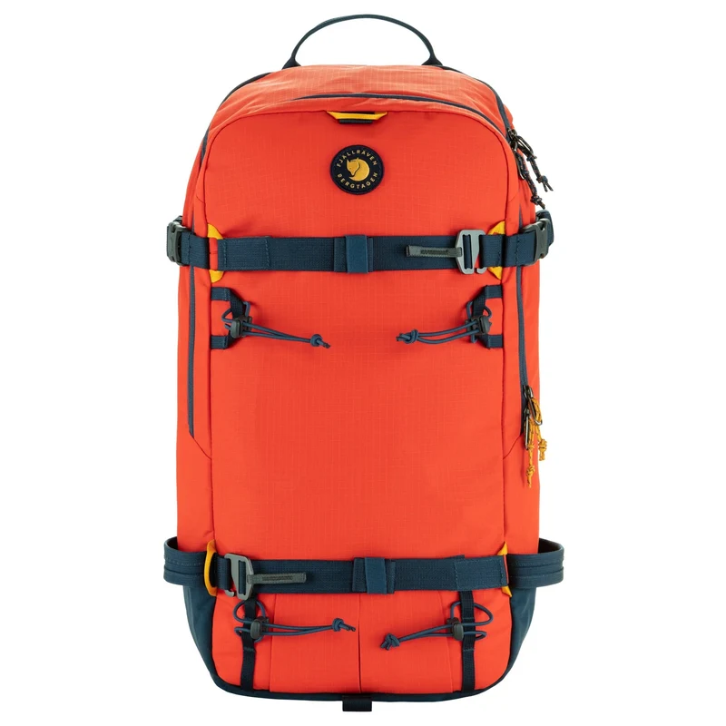 Fjällräven Bergtagen Touring 30 - Mochila de esquí (flame orange-mountain blue)