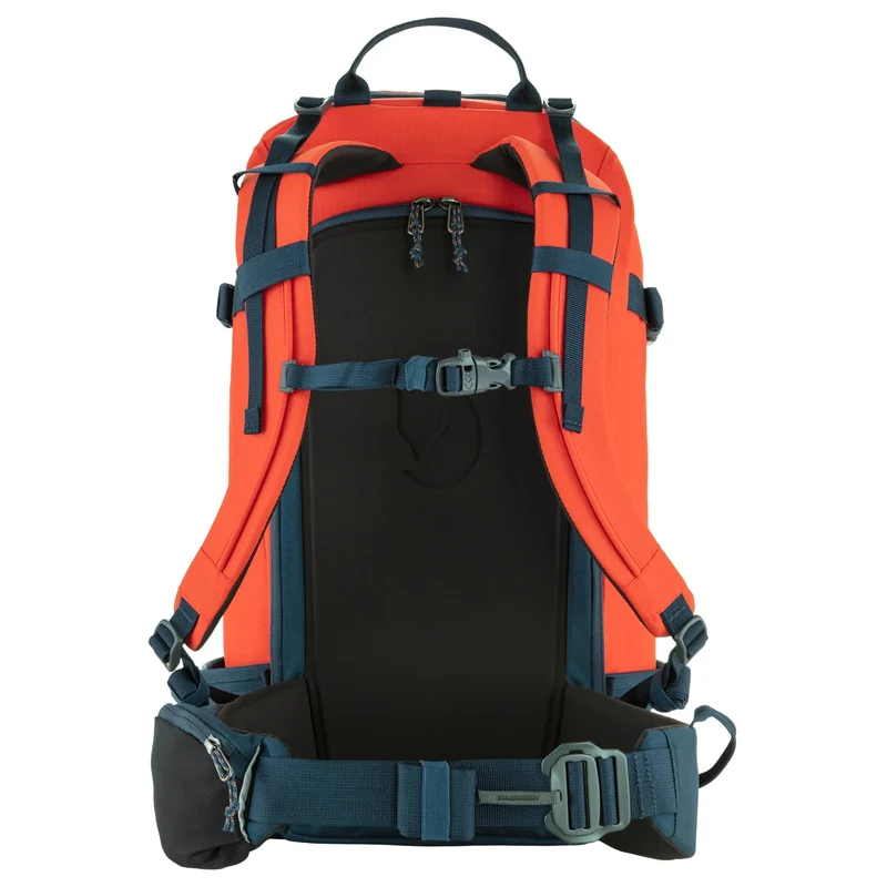 Fjällräven Bergtagen Touring 30 - Mochila de esquí (flame orange-mountain blue)