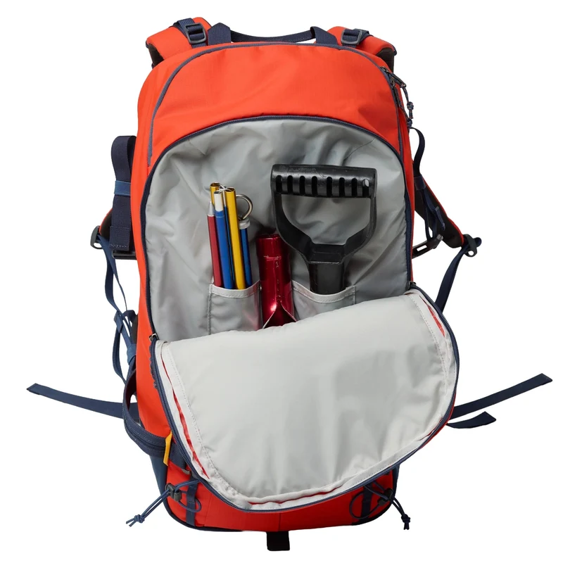 Fjällräven Bergtagen Touring 30 - Mochila de esquí (flame orange-mountain blue)