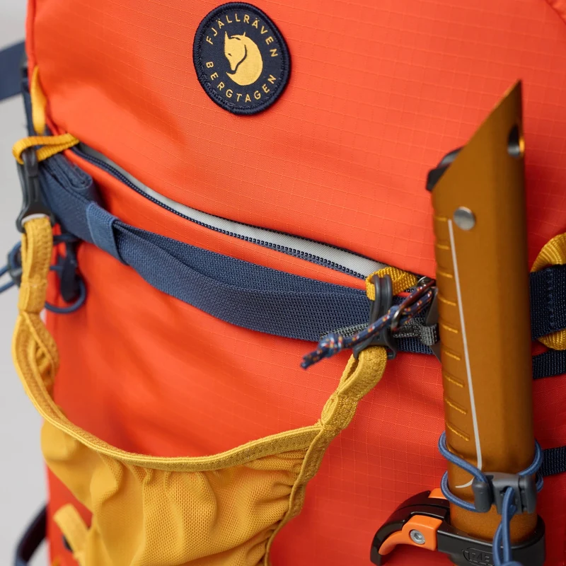Fjällräven Bergtagen Touring 30 - Mochila de esquí (flame orange-mountain blue)