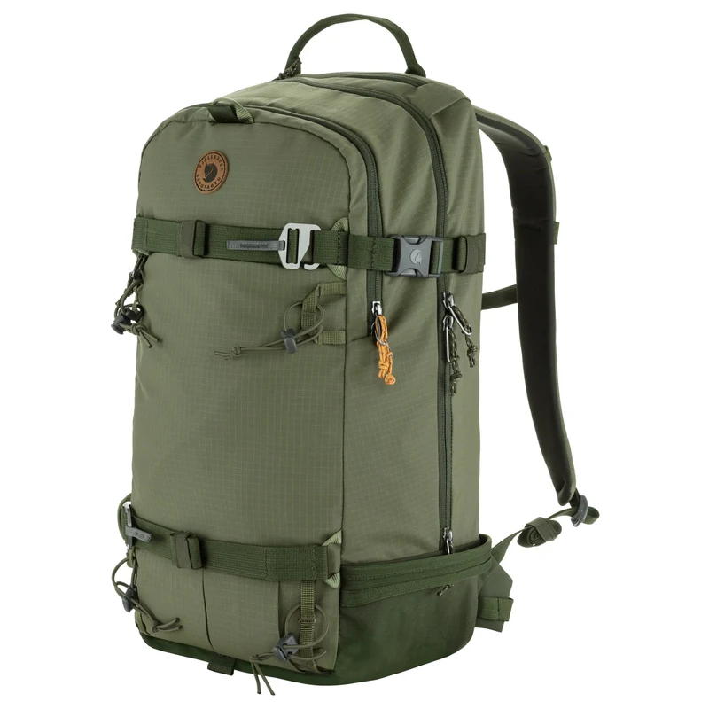 Fjällräven Bergtagen Touring 22 - Mochila de esquí 52 cm (laurel green/deep forest)