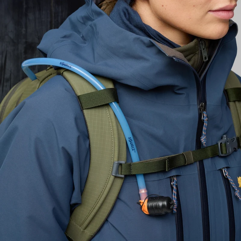 Fjällräven Bergtagen Touring 22 - Mochila de esquí 52 cm (laurel green/deep forest)