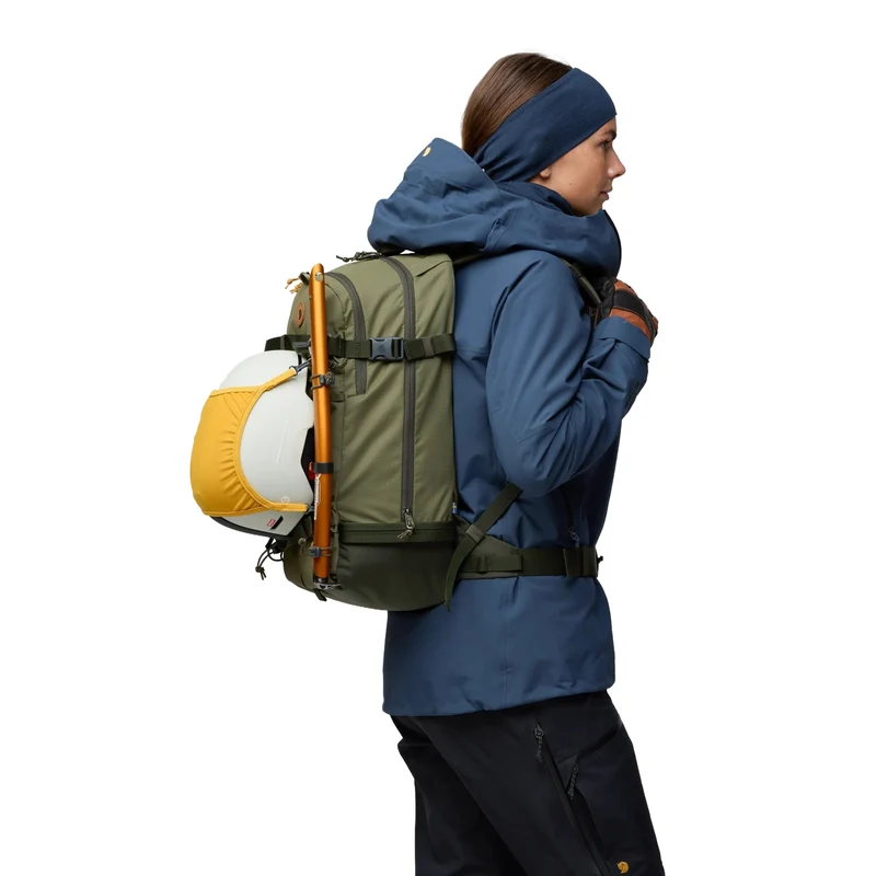 Fjällräven Bergtagen Touring 22 - Mochila de esquí 52 cm (laurel green/deep forest)