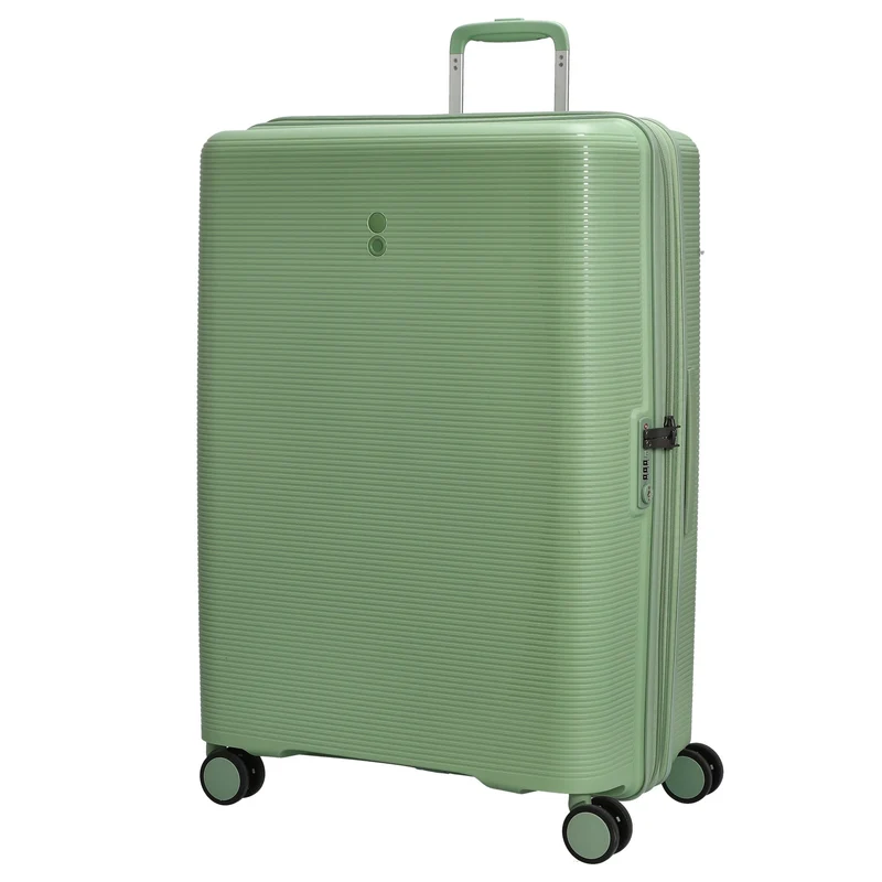 Echolac Forza - 4 ruedas - Trolley L 75 cm expandible (verde)