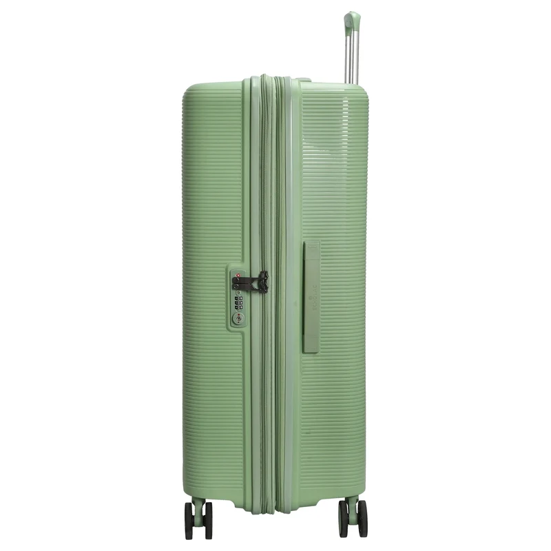 Echolac Forza - 4 ruedas - Trolley L 75 cm expandible (verde)