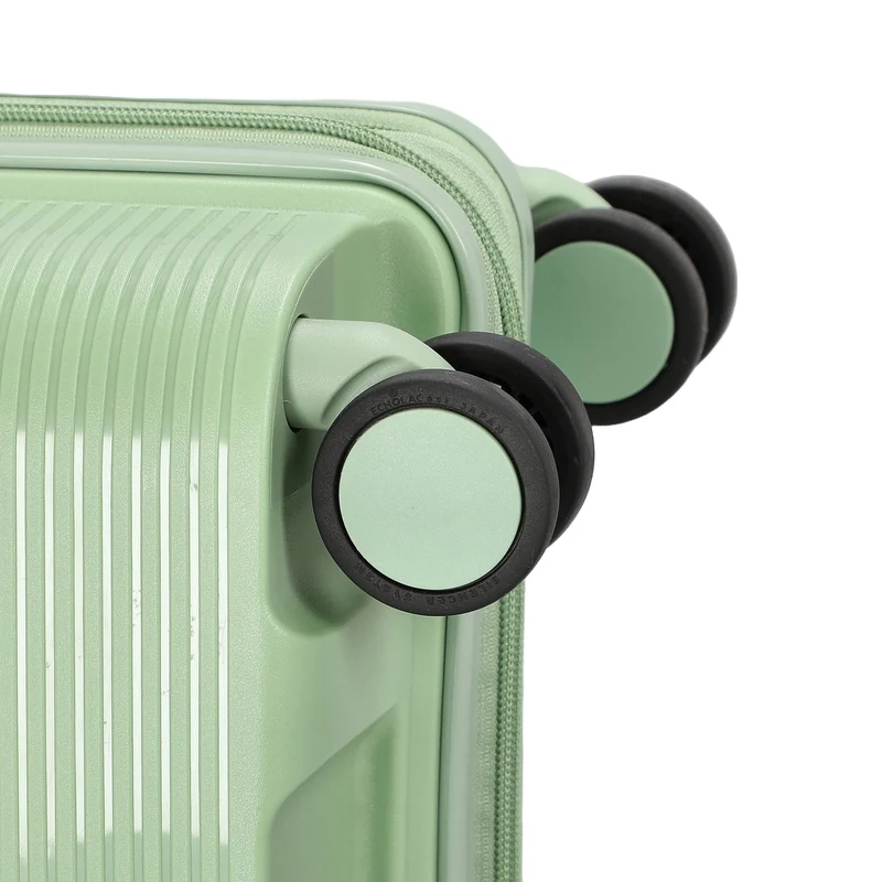 Echolac Forza - 4 ruedas - Trolley L 75 cm expandible (verde)