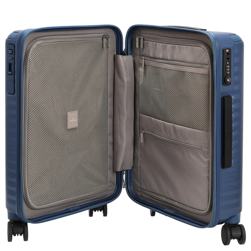 Echolac Celestra BLX - 4 Rollen - Trolley de cabina S 55 cm (navy)