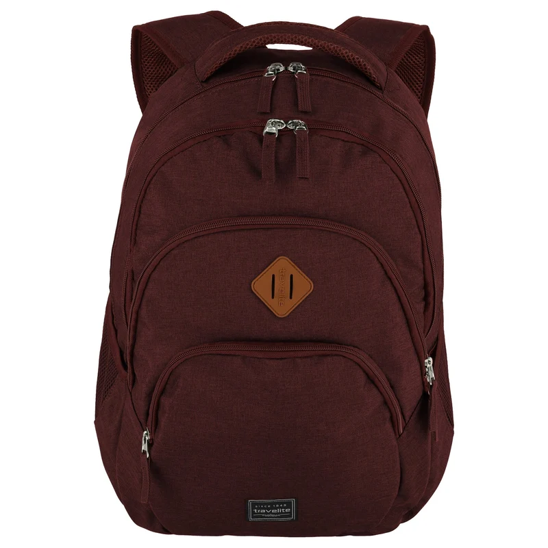 Travelite Basics Melange - Mochila 45 cm (bordeaux)