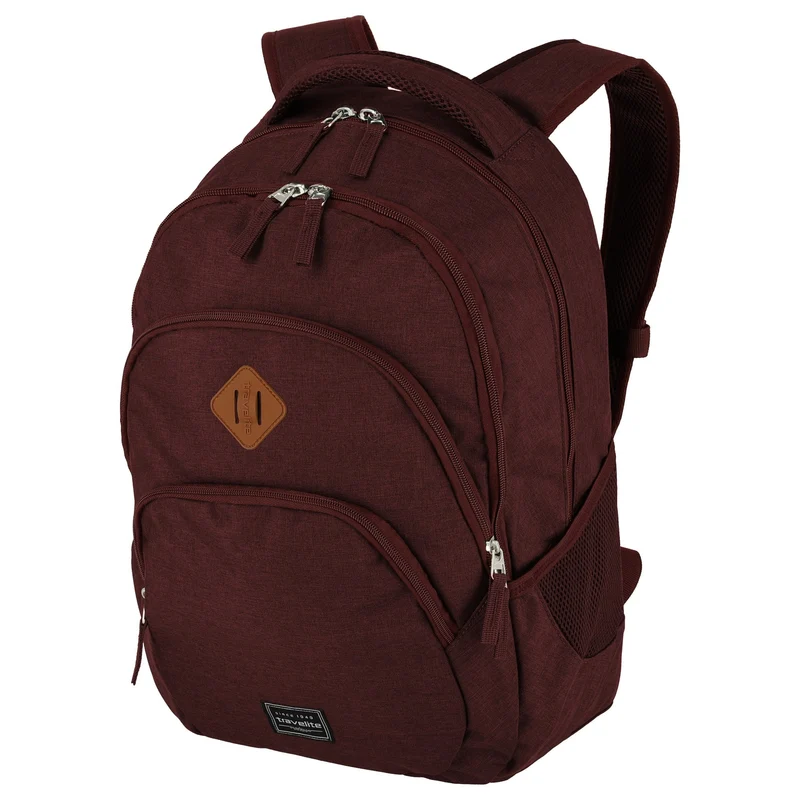 Travelite Basics Melange - Mochila 45 cm (bordeaux)
