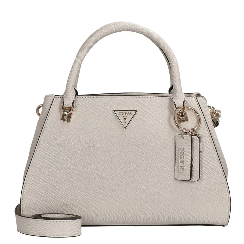 Guess Noelle II Luxury - Bolso de mano 24 cm (bone)