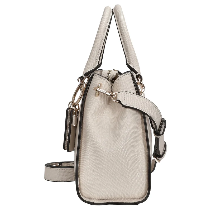 Guess Noelle II Luxury - Bolso de mano 24 cm (bone)